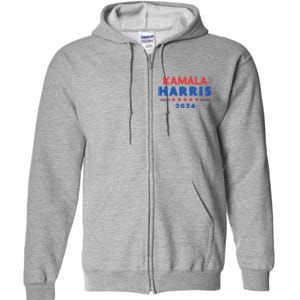 Vote Kamala Harris For President 2024 Election Full Zip Hoodie