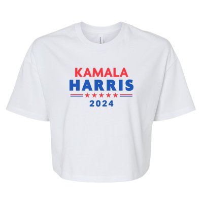 Vote Kamala Harris For President 2024 Election Bella+Canvas Jersey Crop Tee