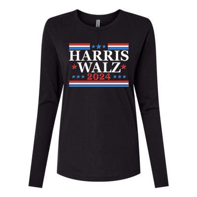 Vote Kamala Harris Tim Walz 2024 Election Womens Cotton Relaxed Long Sleeve T-Shirt