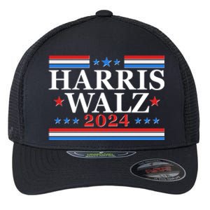 Vote Kamala Harris Tim Walz 2024 Election Flexfit Unipanel Trucker Cap