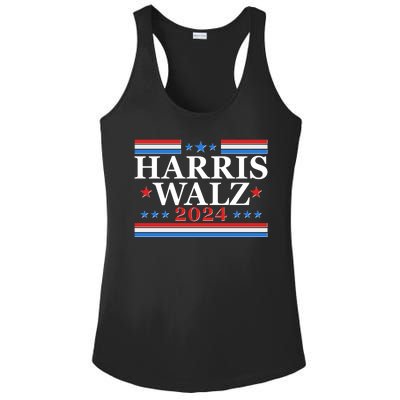 Vote Kamala Harris Tim Walz 2024 Election Ladies PosiCharge Competitor Racerback Tank