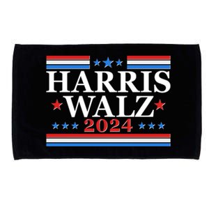 Vote Kamala Harris Tim Walz 2024 Election Microfiber Hand Towel