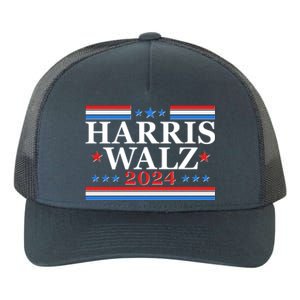 Vote Kamala Harris Tim Walz 2024 Election Yupoong Adult 5-Panel Trucker Hat