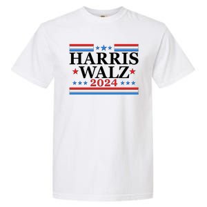 Vote Kamala Harris Tim Walz 2024 Election Garment-Dyed Heavyweight T-Shirt