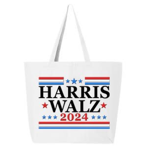 Vote Kamala Harris Tim Walz 2024 Election 25L Jumbo Tote