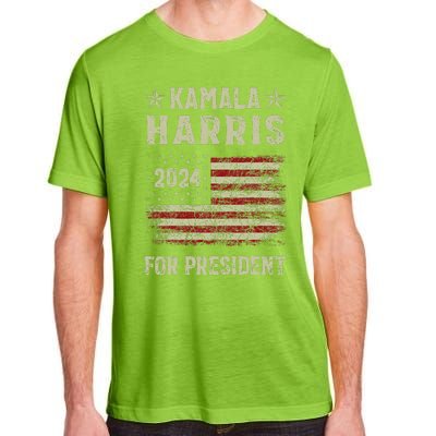 Vintage Kamala Harris 2024 For President Election Campaign Gift Adult ChromaSoft Performance T-Shirt