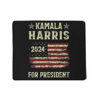 Vintage Kamala Harris 2024 For President Election Campaign Gift Mousepad