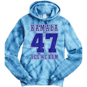 Vote Kamala Harris 47 Th President Yes We Kam 2024 Election Tie Dye Hoodie