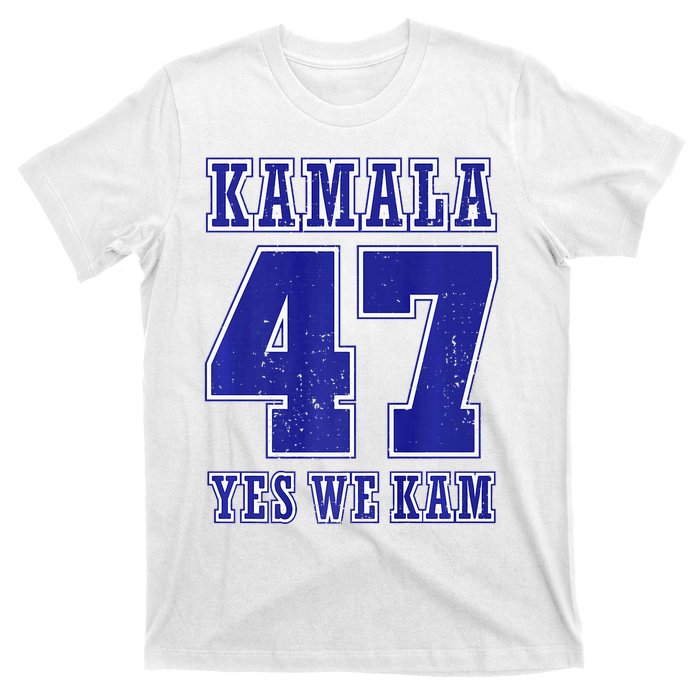 Vote Kamala Harris 47 Th President Yes We Kam 2024 Election T-Shirt