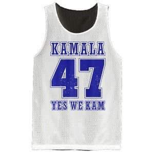 Vote Kamala Harris 47 Th President Yes We Kam 2024 Election Mesh Reversible Basketball Jersey Tank