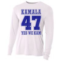 Vote Kamala Harris 47 Th President Yes We Kam 2024 Election Cooling Performance Long Sleeve Crew