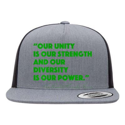 Vp Kamala Harris Quote Flat Bill Trucker Hat