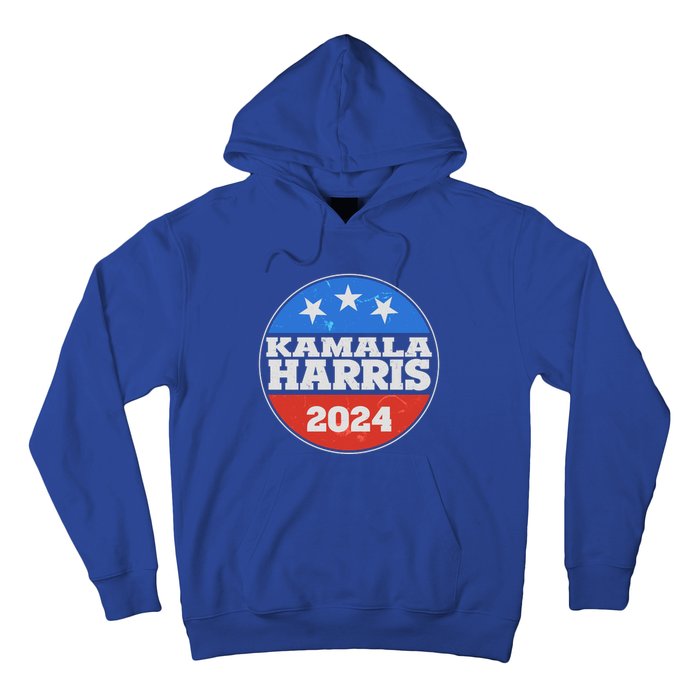 Vintage Kamala Harris 2024 Election Emblem Hoodie