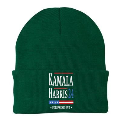 Vintage Kamala Harris 2024 For President Election Campaign Knit Cap Winter Beanie