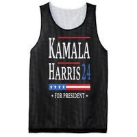 Vintage Kamala Harris 2024 For President Election Campaign Mesh Reversible Basketball Jersey Tank