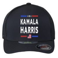 Vintage Kamala Harris 2024 For President Election Campaign Flexfit Unipanel Trucker Cap