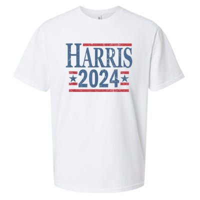 Vintage Kamala Harris 2024 Sueded Cloud Jersey T-Shirt