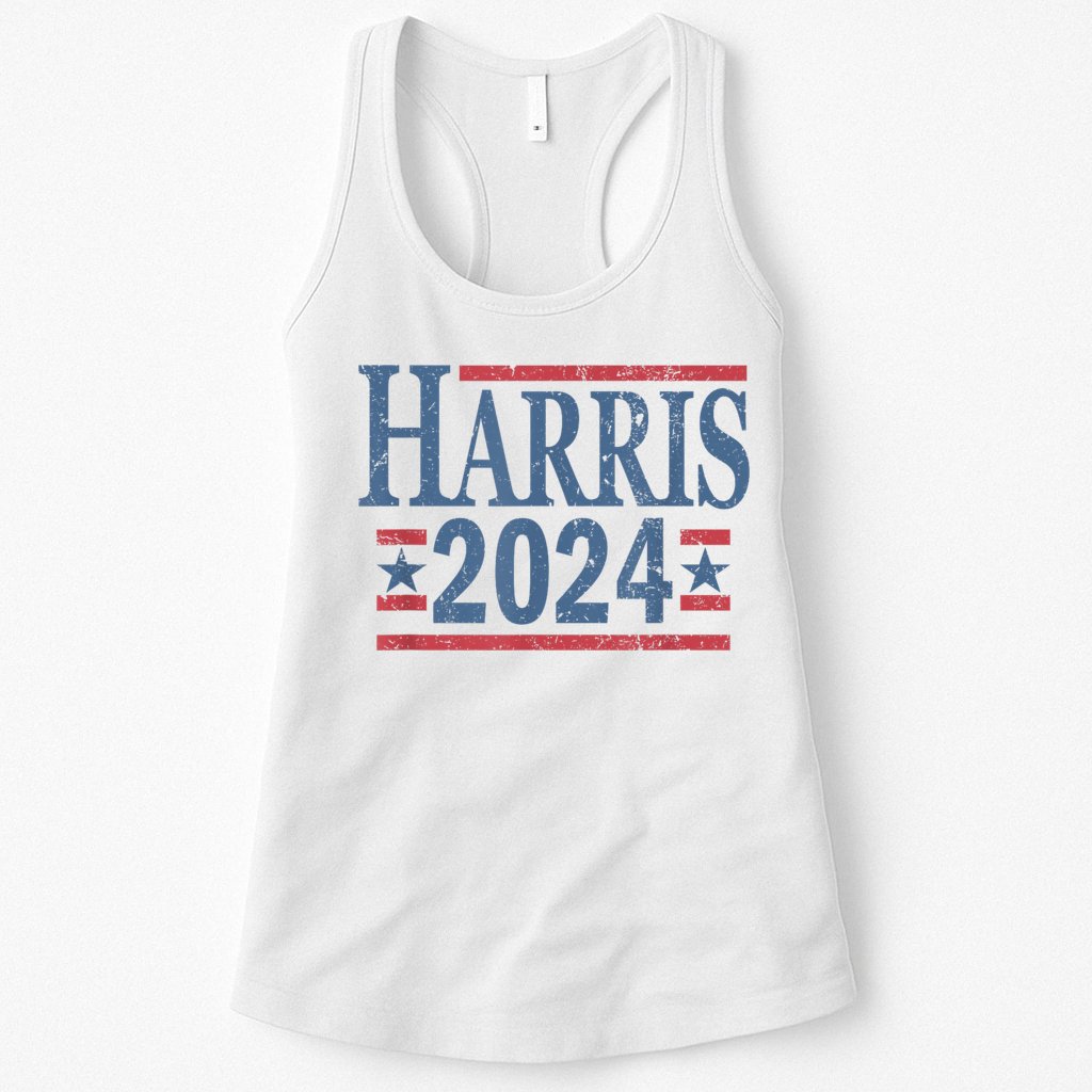 Vintage Kamala Harris 2024 Womens Tank Top