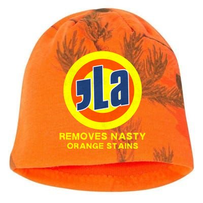 Vote Kamala Harris 2024 Removes Nasty Orange Stains Kati - Camo Knit Beanie