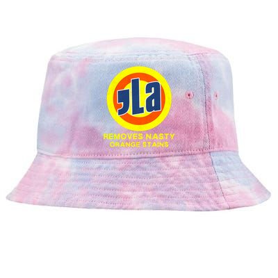 Vote Kamala Harris 2024 Removes Nasty Orange Stains Tie-Dyed Bucket Hat