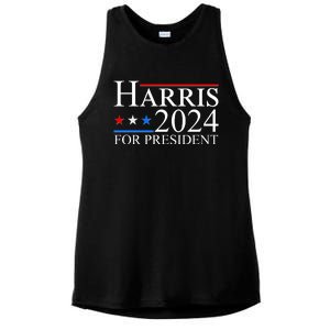 Vote Kamala Harris 2024 For President 2024 Election Ladies PosiCharge Tri-Blend Wicking Tank