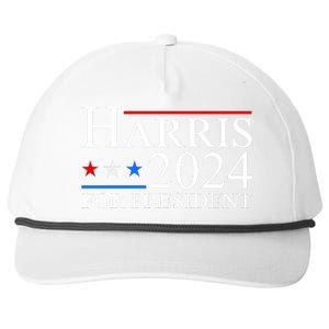 Vote Kamala Harris 2024 For President 2024 Election Snapback Five-Panel Rope Hat