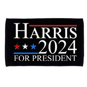 Vote Kamala Harris 2024 For President 2024 Election Microfiber Hand Towel