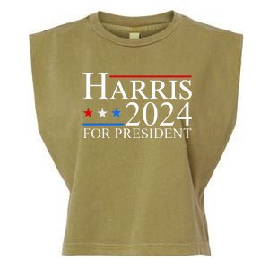 Vote Kamala Harris 2024 For President 2024 Election Garment-Dyed Women's Muscle Tee