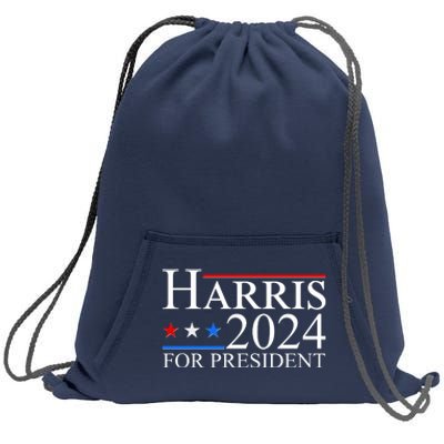 Vote Kamala Harris 2024 For President 2024 Election Sweatshirt Cinch Pack Bag