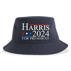 Vote Kamala Harris 2024 For President 2024 Election Sustainable Bucket Hat