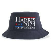 Vote Kamala Harris 2024 For President 2024 Election Sustainable Bucket Hat