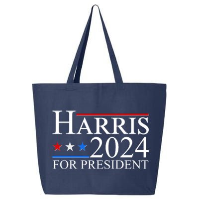 Vote Kamala Harris 2024 For President 2024 Election 25L Jumbo Tote