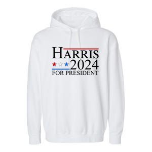 Vote Kamala Harris 2024 For President 2024 Election Garment-Dyed Fleece Hoodie