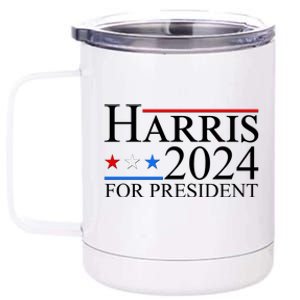 Vote Kamala Harris 2024 For President 2024 Election 12 oz Stainless Steel Tumbler Cup