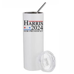 Vote Kamala Harris 2024 For President 2024 Election Stainless Steel Tumbler