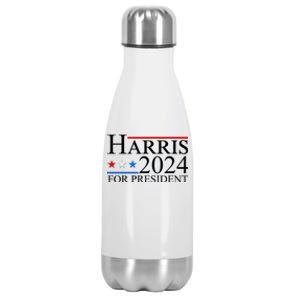 Vote Kamala Harris 2024 For President 2024 Election Stainless Steel Insulated Water Bottle