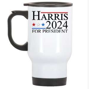 Vote Kamala Harris 2024 For President 2024 Election Stainless Steel Travel Mug