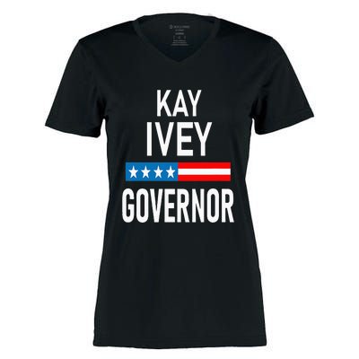 Vote Kay Ivey Alabama Governor Re Elect Kay Ivey Women's Momentum V-Neck T-Shirt