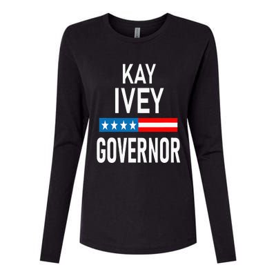 Vote Kay Ivey Alabama Governor Re Elect Kay Ivey Womens Cotton Relaxed Long Sleeve T-Shirt