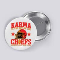 Vintage Karma Is The Guy On The Chief Football Button