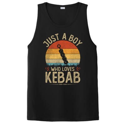 Vintage Kebab Just A Who Loves Kebab S Meaningful Gift PosiCharge Competitor Tank