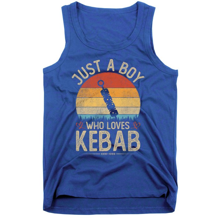 Vintage Kebab Just A Who Loves Kebab S Meaningful Gift Tank Top