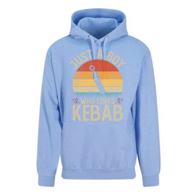 Vintage Kebab Just A Who Loves Kebab S Meaningful Gift Unisex Surf Hoodie