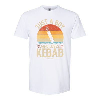 Vintage Kebab Just A Who Loves Kebab S Meaningful Gift Softstyle CVC T-Shirt