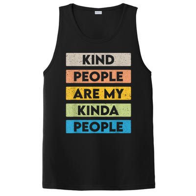 Vintage Kindness Message Be Kind Positive People PosiCharge Competitor Tank