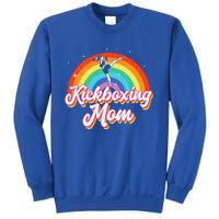 Vintage Kickboxing Mom Like A Normal Mom Only Cooler Sweatshirt