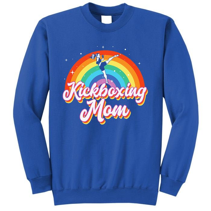 Vintage Kickboxing Mom Like A Normal Mom Only Cooler Sweatshirt