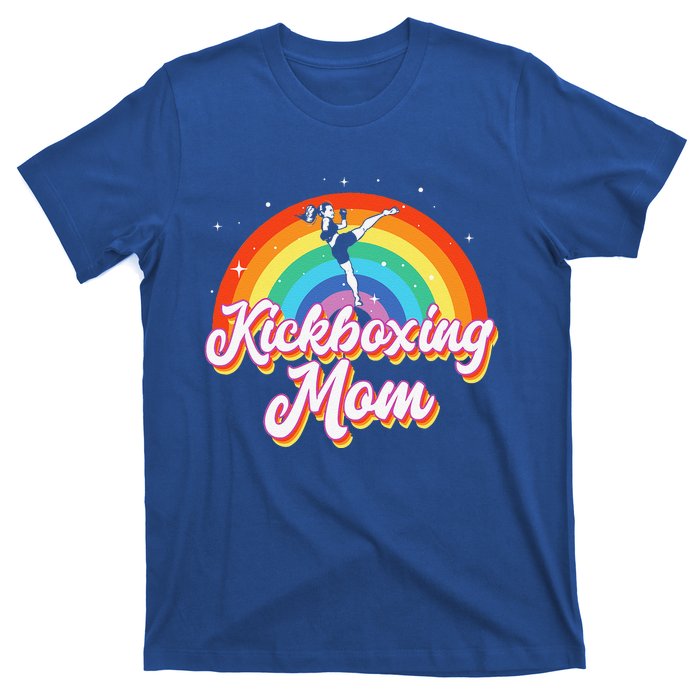 Vintage Kickboxing Mom Like A Normal Mom Only Cooler T-Shirt