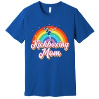 Vintage Kickboxing Mom Like A Normal Mom Only Cooler Premium T-Shirt