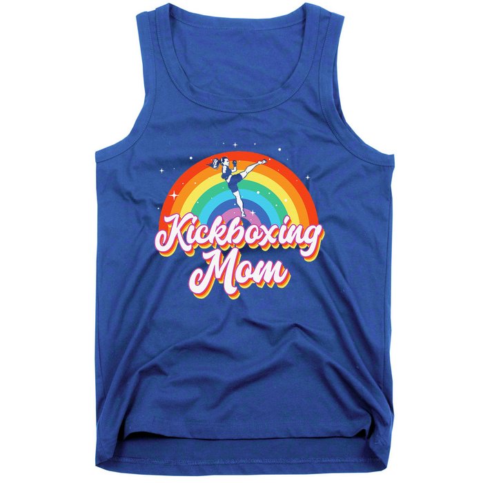 Vintage Kickboxing Mom Like A Normal Mom Only Cooler Tank Top